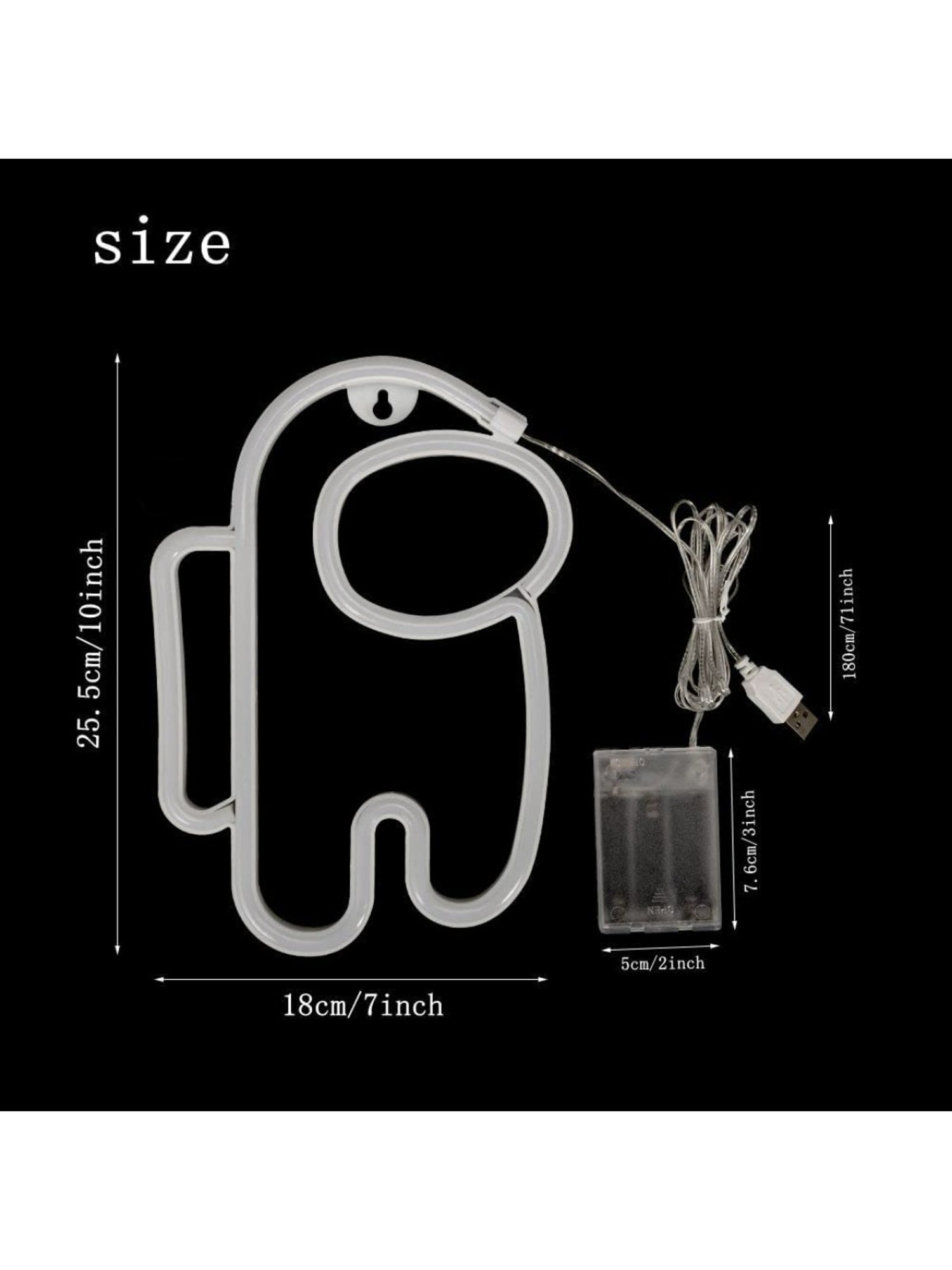 Xergy Among Neon Sign for Wall Decor (Blue & Pink)