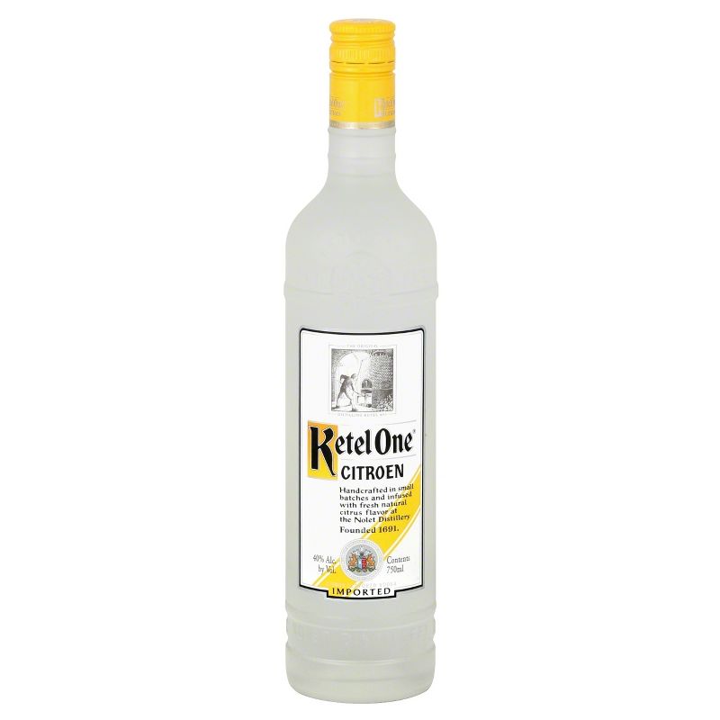 Ketel One Citroen Vodka - 750ml Bottle