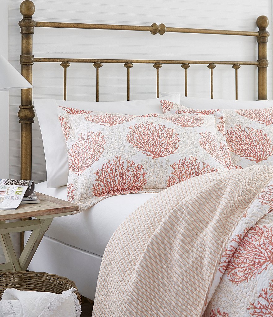 Laura Ashley Coral Coast Quilt Mini Set