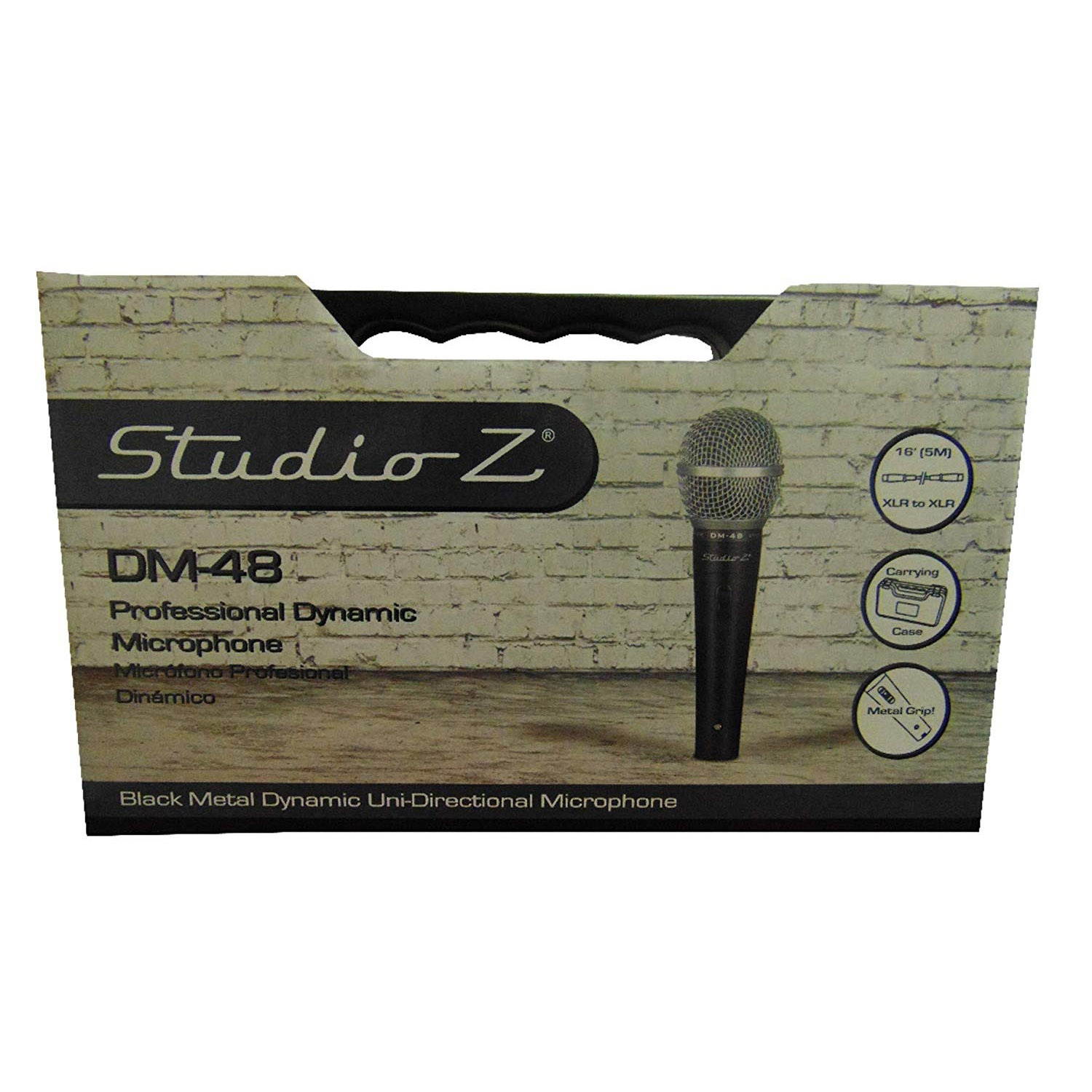 Audiopipe Studio Z Unidirectional Dynamic Live Performance Microphone (2 Pack)