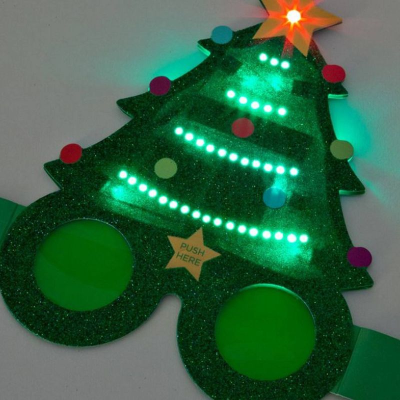 Christmas Tree Greeting Card With Lights - PAPYRUS