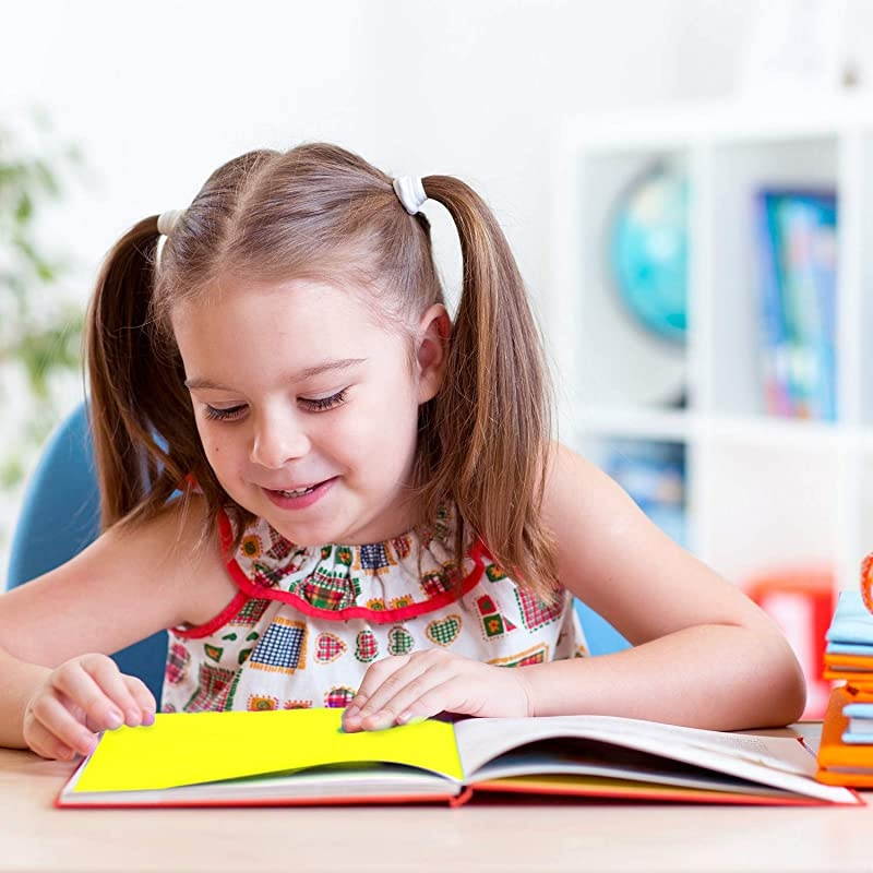 9 Pack Gel Filter Colored Overlays Correction Gel Light Filter Transparent Color Film Plastic Sheets, 11.7 by 8.3 Inches (Yellow)