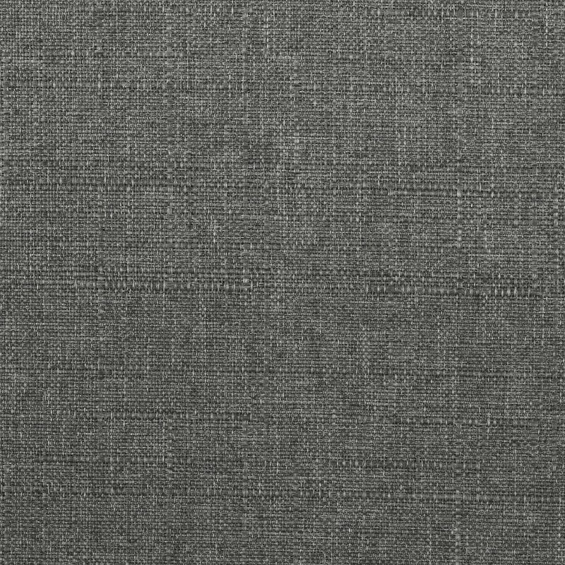 Lexicon 1138GY-3 Damala Collection Retro Inspired 3 Seat Living Room Sofa Couch, Polyester Fabric, Walnut Frame, Gray