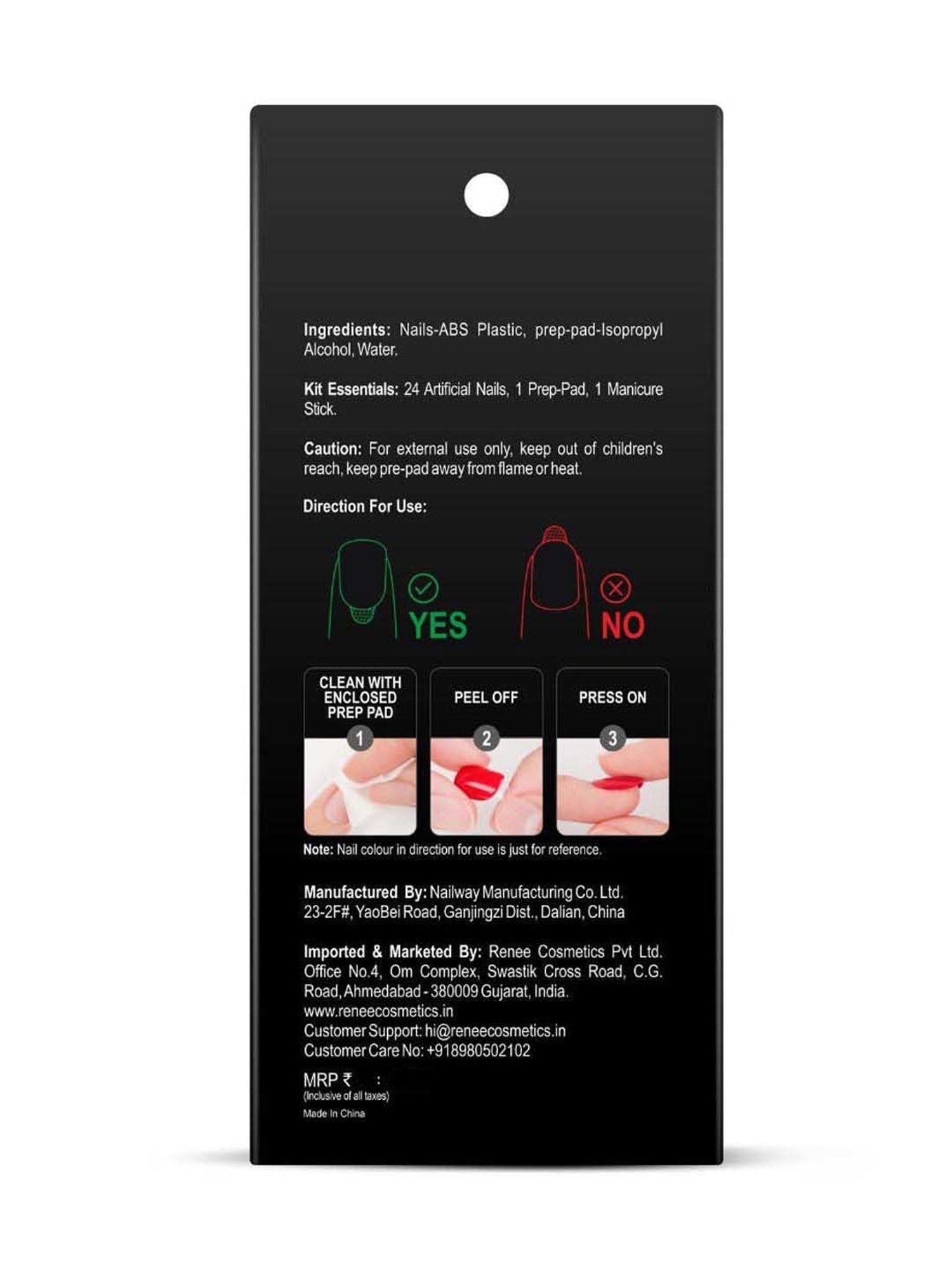 Renee Stick On Nails - Bn 03