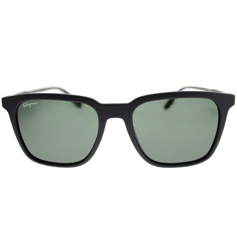 Salvatore Ferragamo  002 Unisex Square Sunglasses Matte Black 56mm