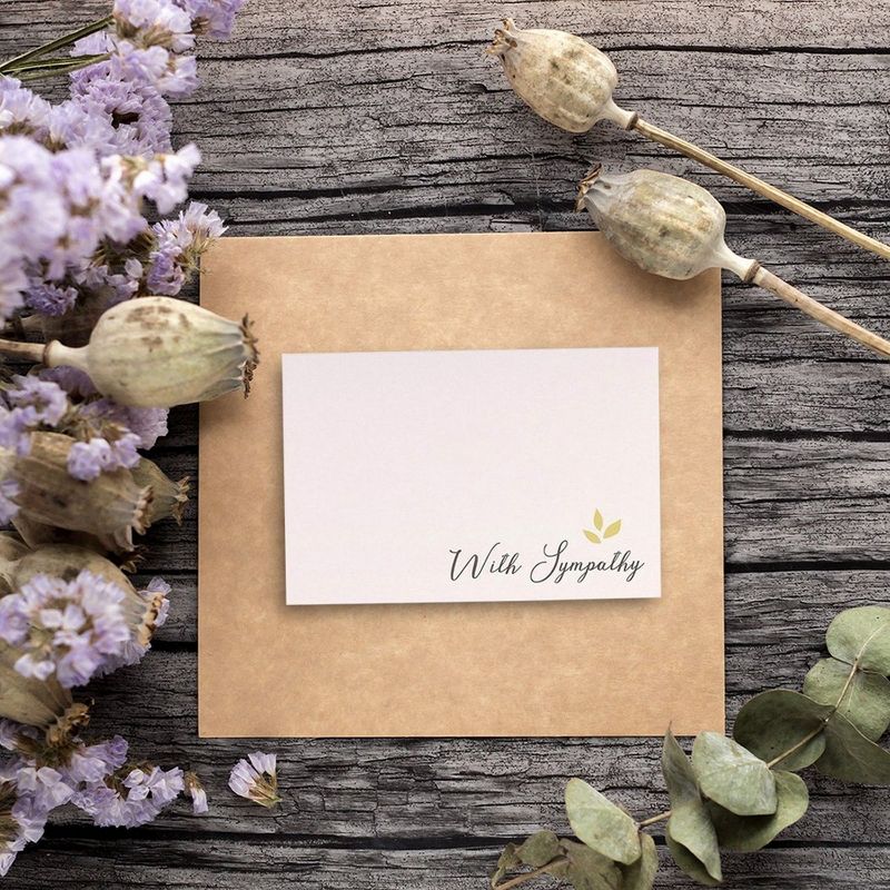 Best Paper Greetings 48 Pack Assorted Blank Sympathy Cards Condolence Cards with Envelopes Bulk Boxed Set 4x6 in