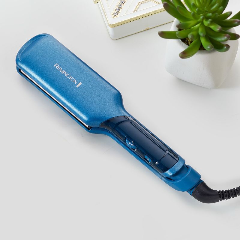 Remington Pro Professional Titanium Ceramic Flat Iron - Blue - 2" - S9632
