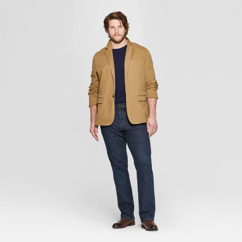 American Eagle Blue Cotton Regular Fit Jeans