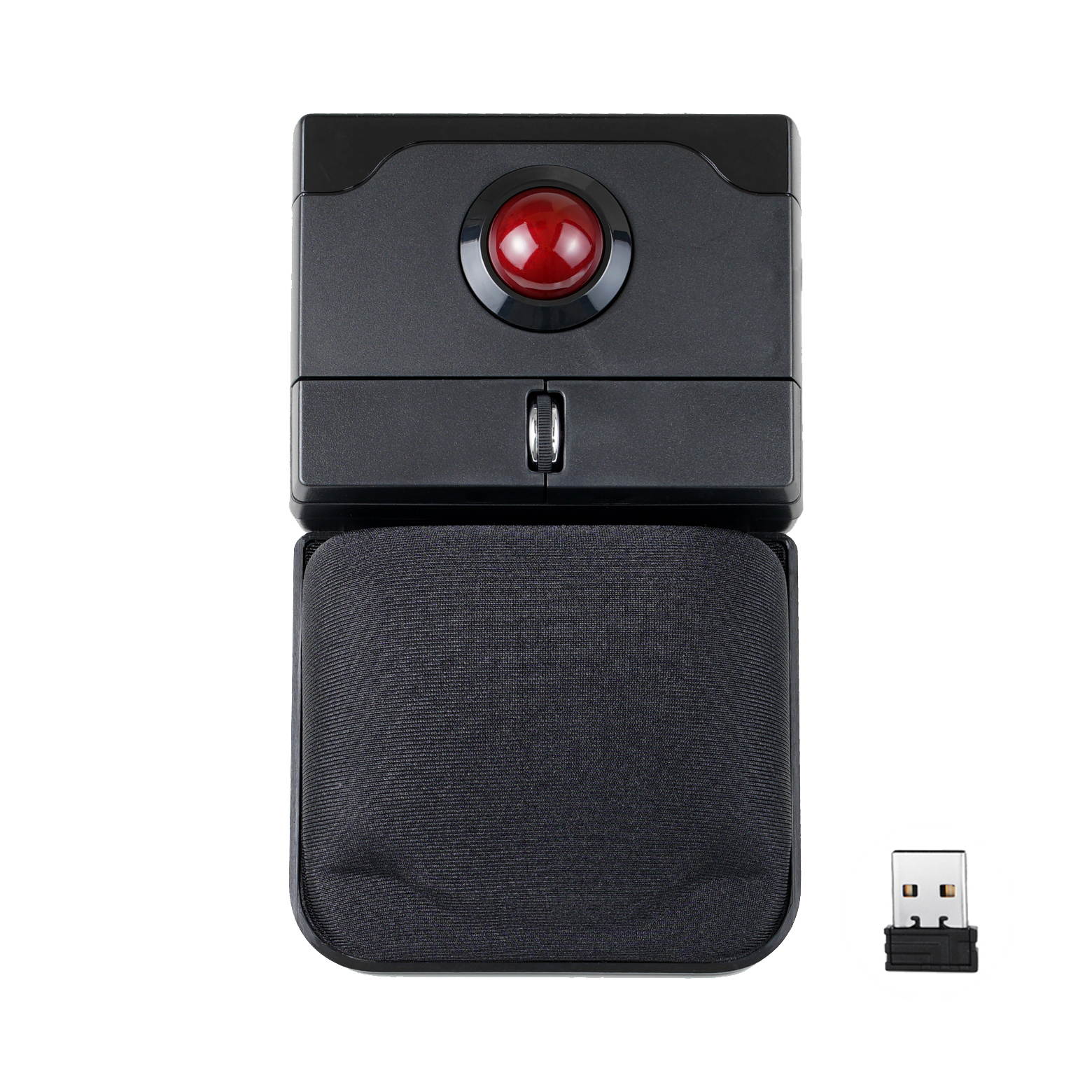 Perixx PERIPRO-706 Wireless Trackball Mouse, Build-in 0.98 Inch Trackball for the Pointing Feature, Detachable Gel Palm Rest