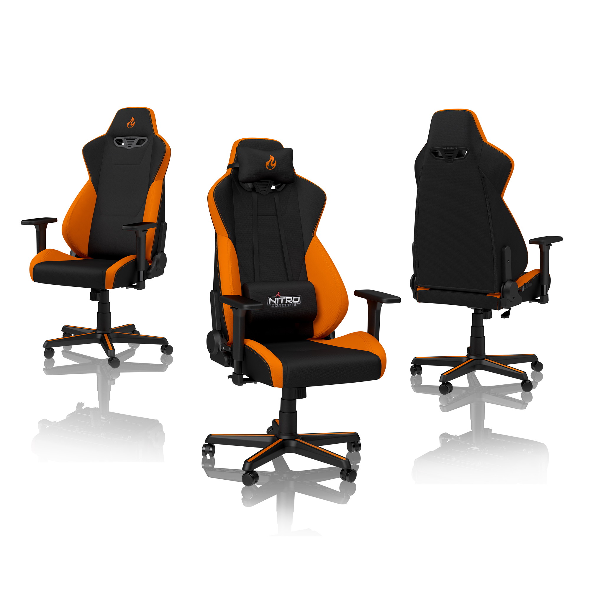 Nitro Concepts S300 Horizon Orange Ergonomic Office Gaming Chair