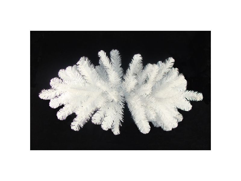 Darice 32" Snow White Artificial Christmas Door Swag - Unlit