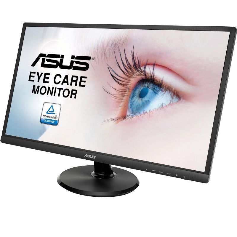 Asus VA249HE 23.8" Full HD LED LCD Monitor - 16:9 - Black - 1920 x 1080 - 16.7 Million Colors - 250 Nit - 5 ms GTG - HDMI - VGA