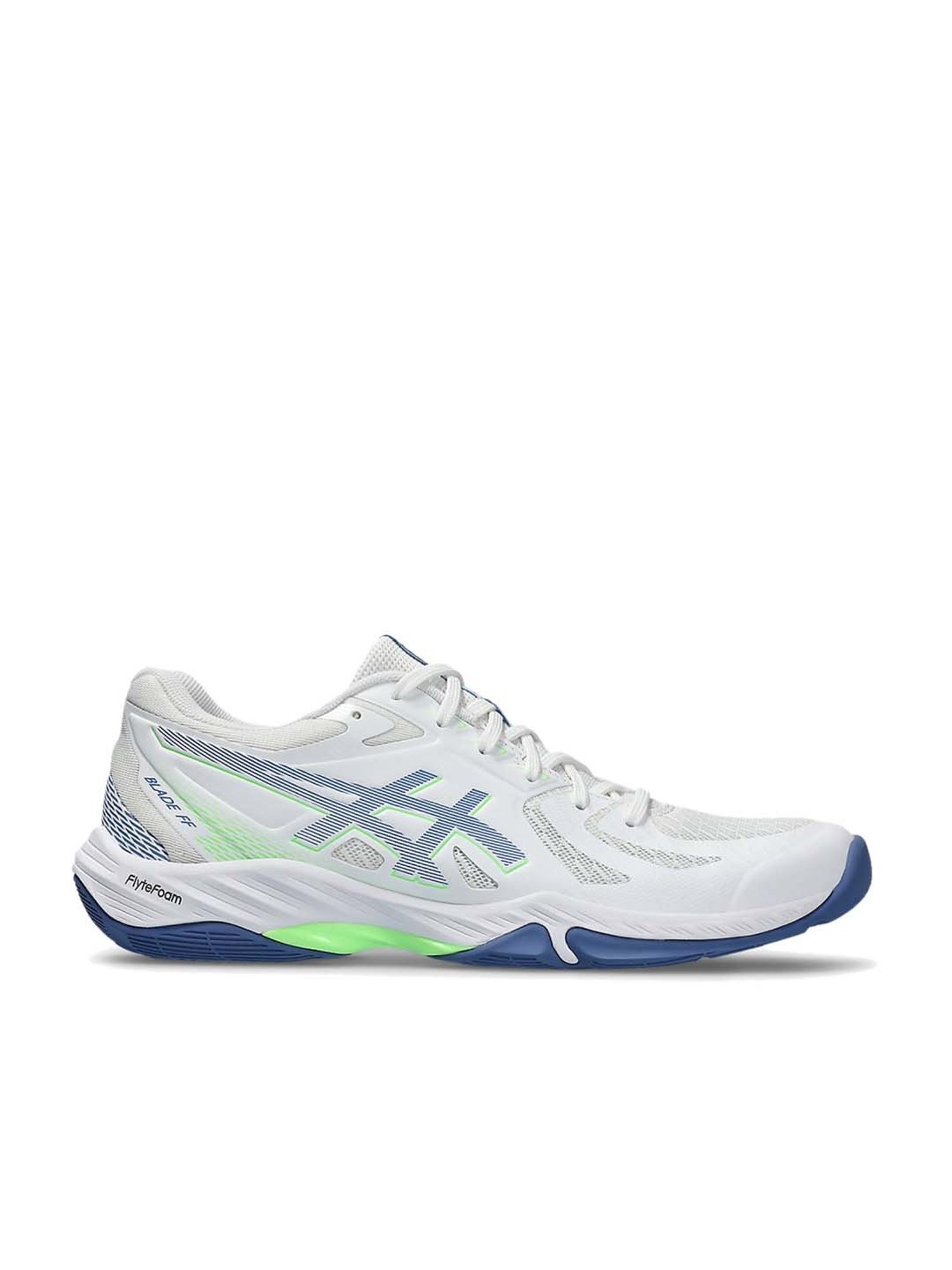 Asics Men's Blade FF White Indoor Court Shoes