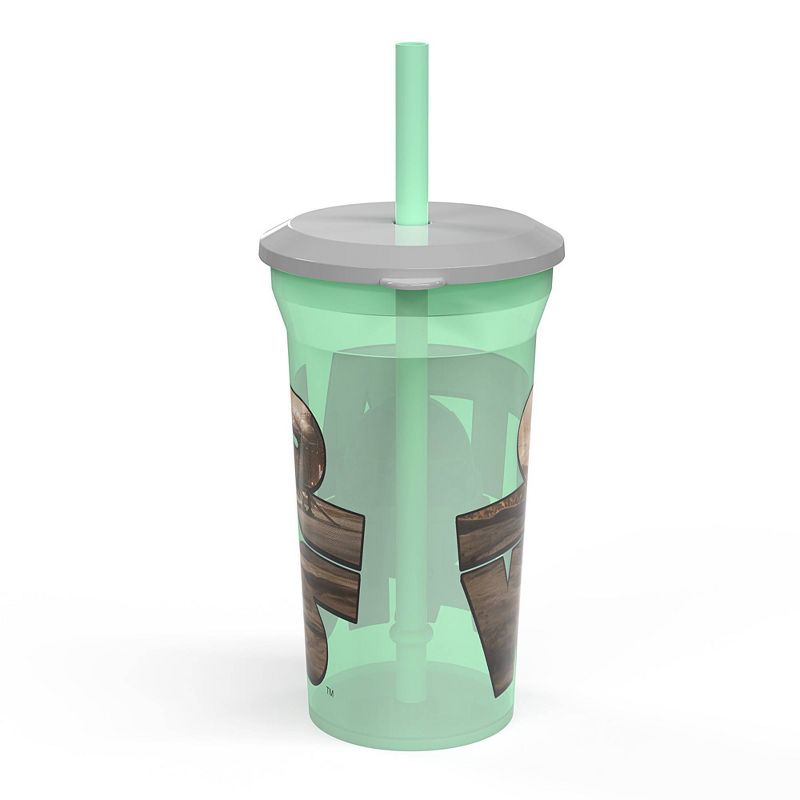 Star Wars: The Mandalorian 2pc Fun Sip Tumbler and Park Straw Bottle - Zak Designs