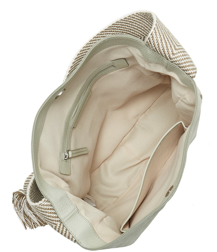 Lucky Brand Adyn Suede Snap Hobo Bag