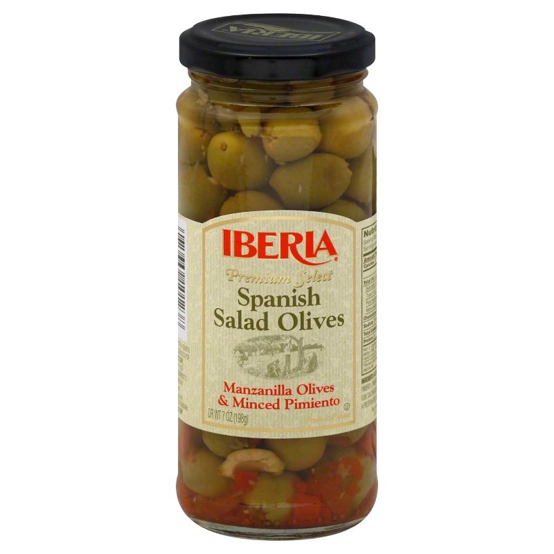 Iberia Premium Select Spanish Salad Olives 7oz