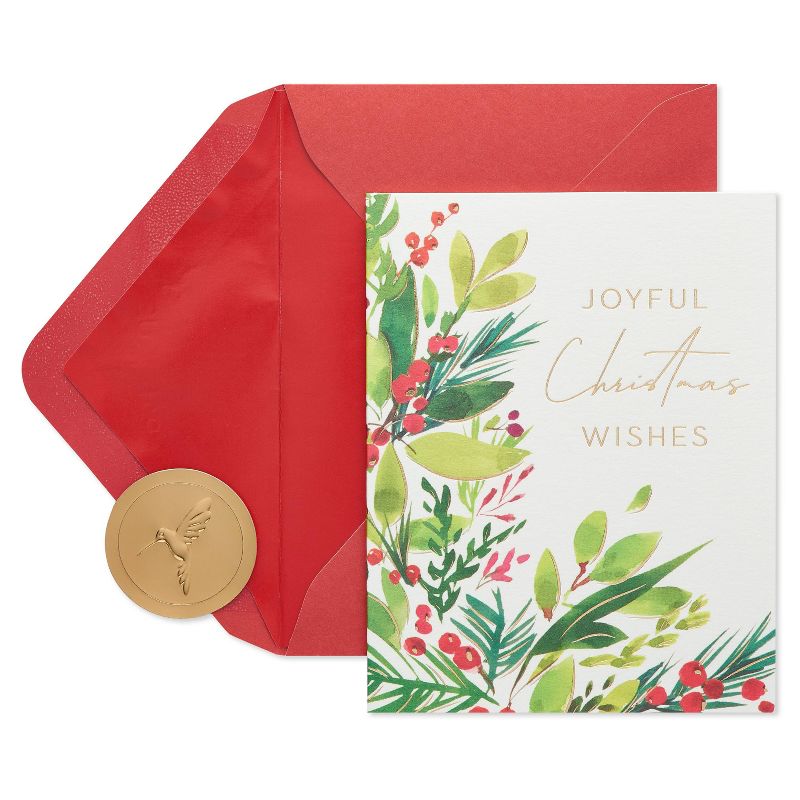 Papyrus Holly & Berries Card Pack