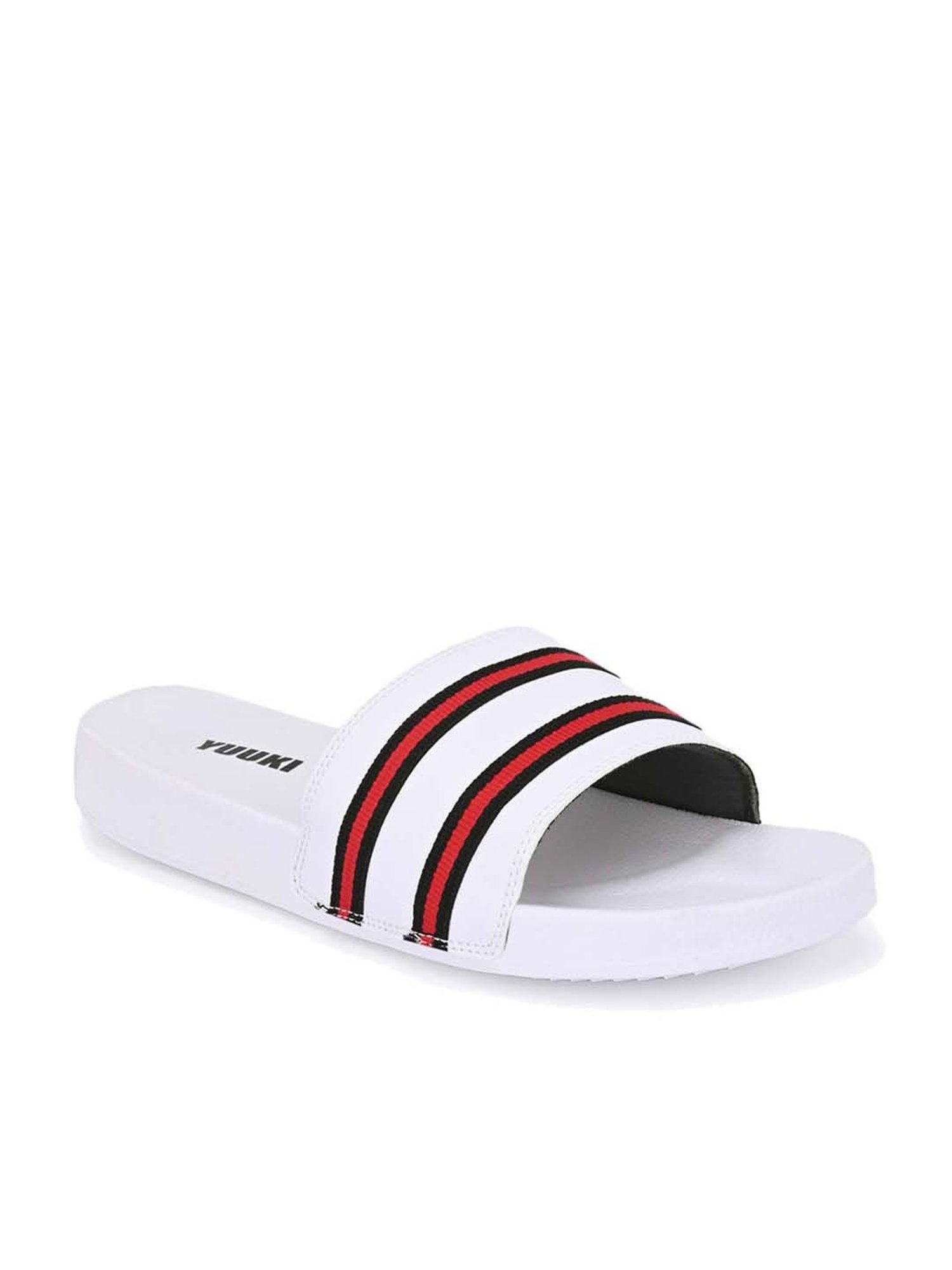Yuuki Men's FIJI II White Slides