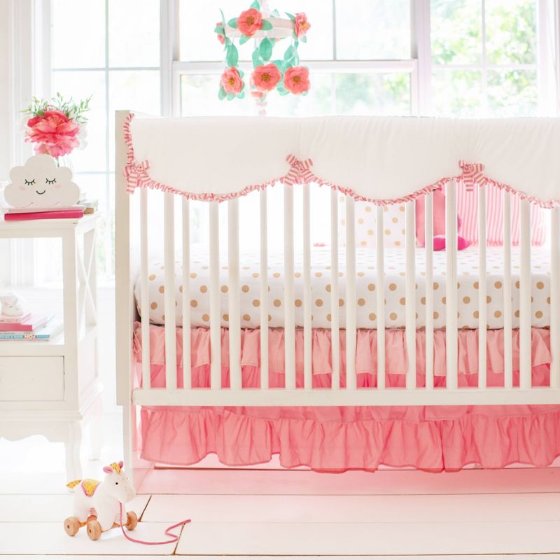 My Baby Sam Heart of Gold Crib Bedding Set - 9pc
