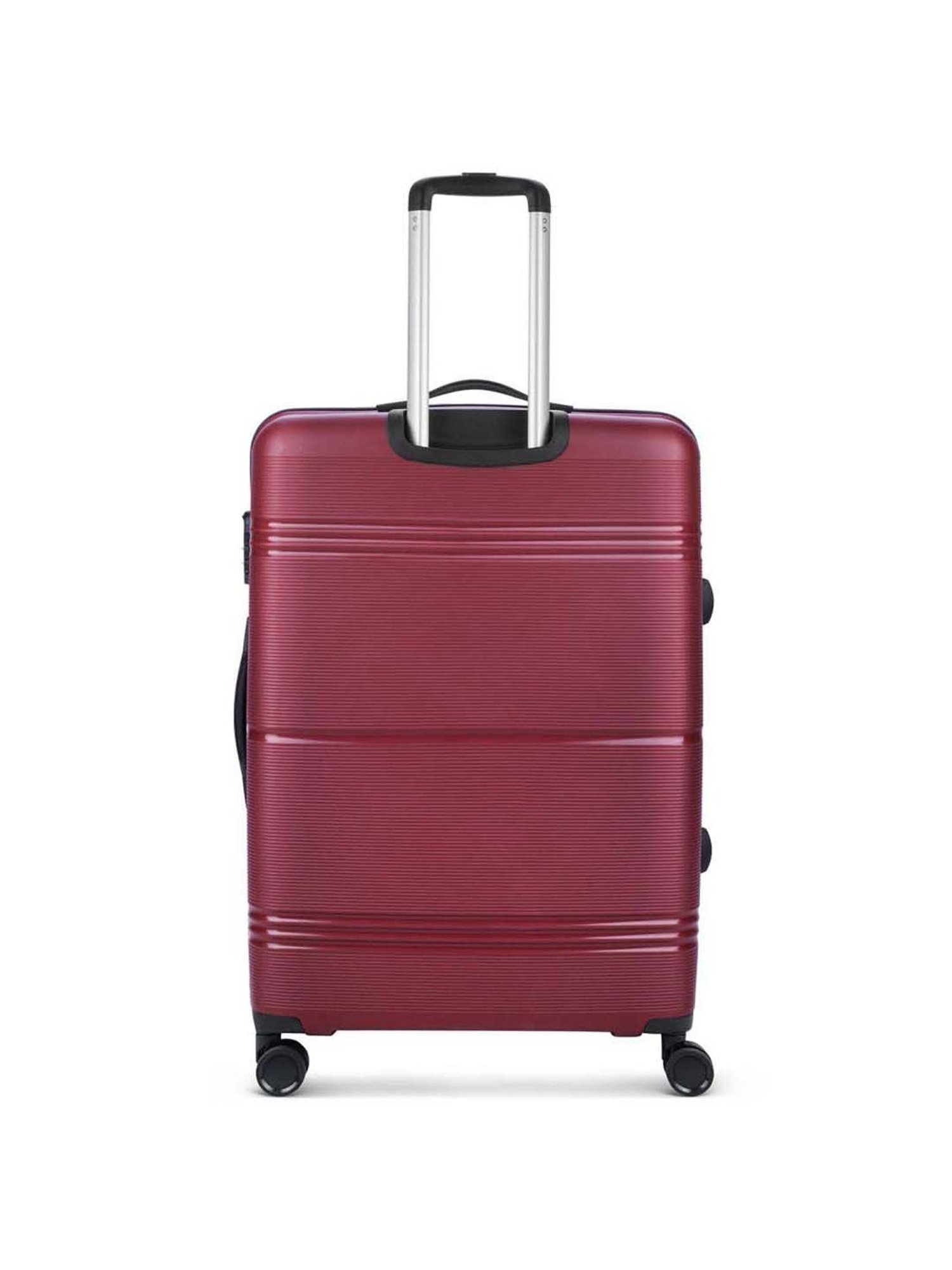 Skybags Paratrip Maroon Textured Hard Large Trolley Bag - 56 cm
