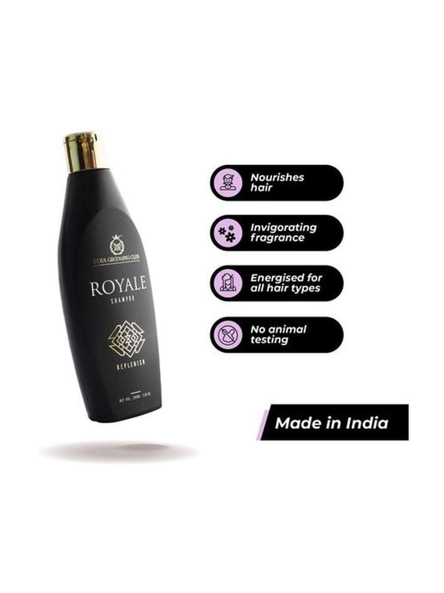 India Grooming Club Royale Anti-Hairfall & Conditioning Shampoo - 200 ml