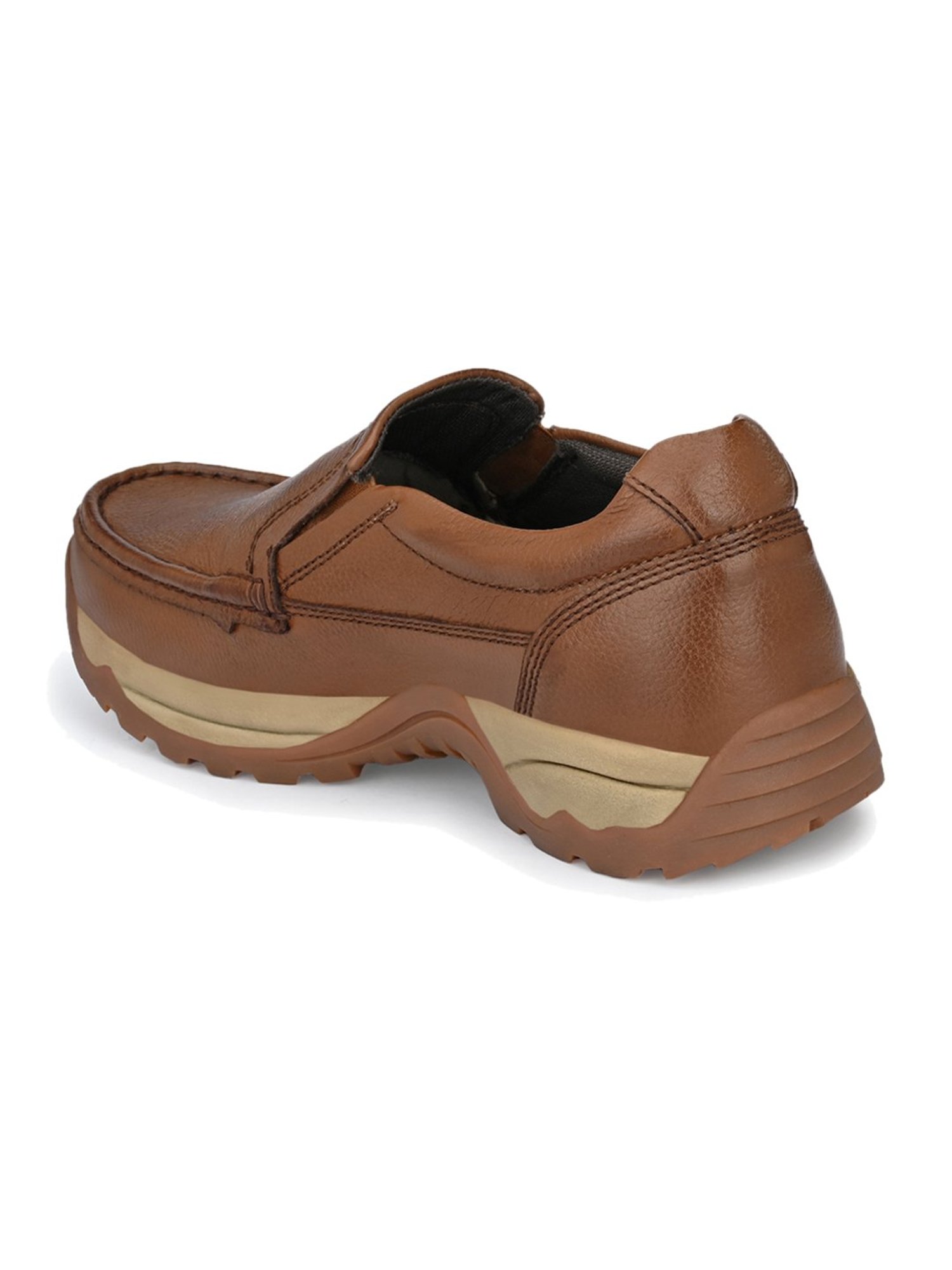 Carlo Romano Men's Camel Casual Slip-Ons