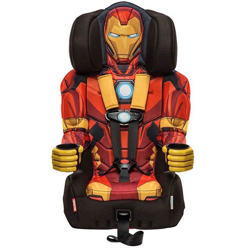 Kids Embrace Marvel Avengers Iron Man Combination Harness Kids Booster Car Seat