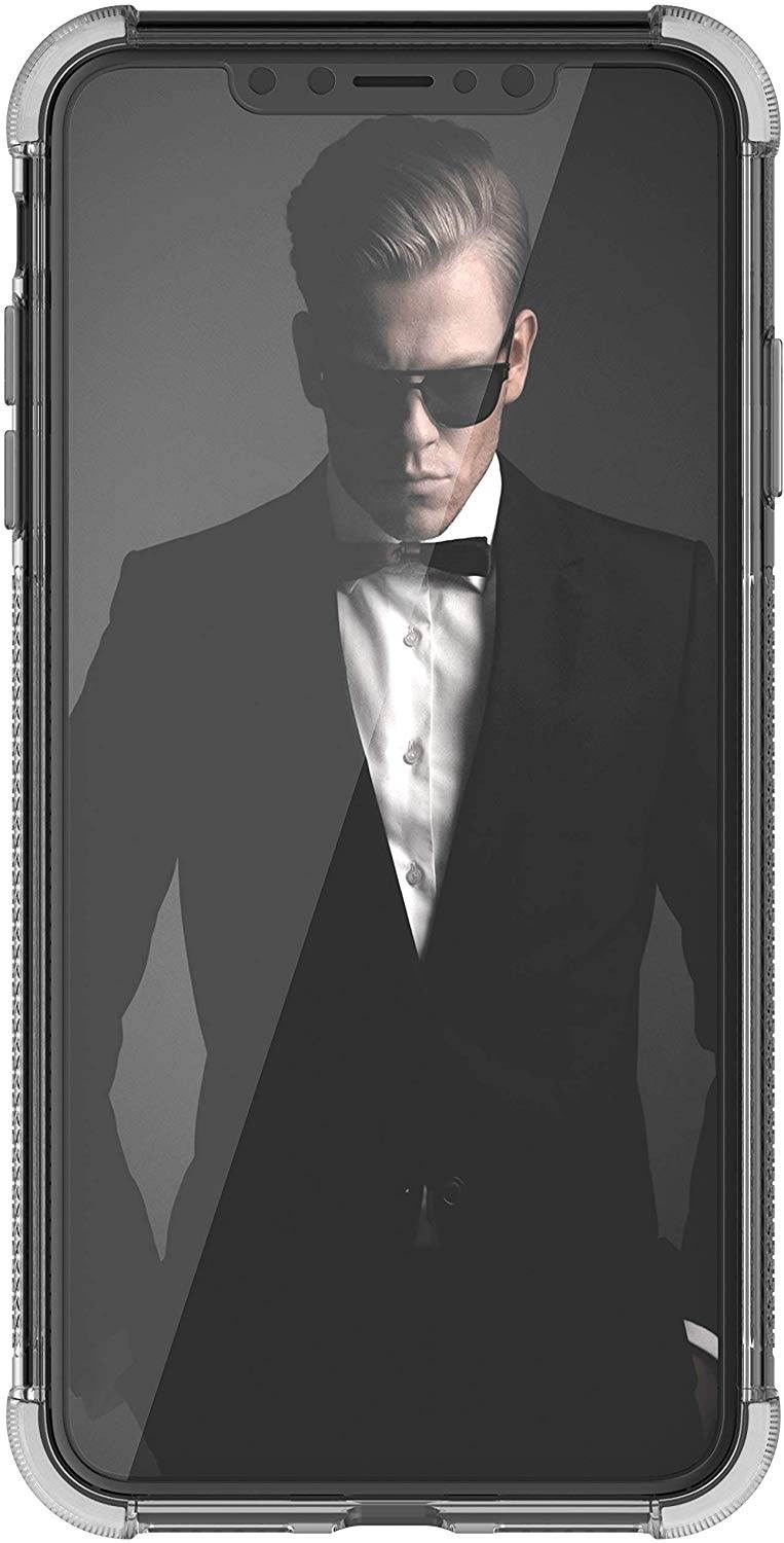 Moshi Vitros Clear Case for iPhone 11 - For Apple iPhone 11 Smartphone - Clear, Raven Black - High Gloss