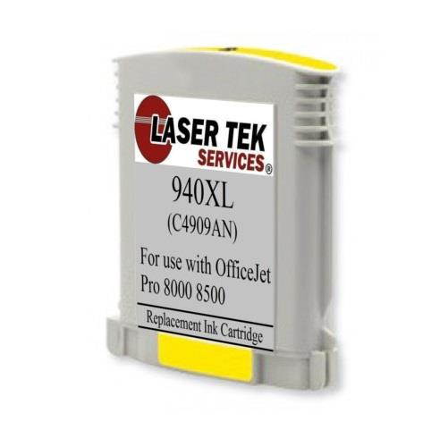 Laser Tek Services&reg; HP 940XL (2 C4906AN, 1 C4907AN, 1 C4908AN, 1 C4909AN) 5 Pack Replacement Ink Cartridges