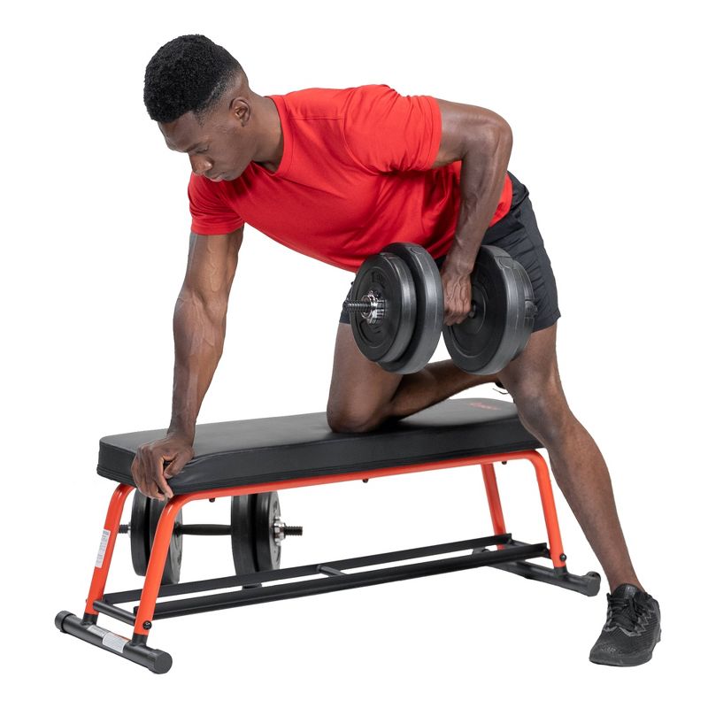 Sunny Health & Fitness Power Zone Strength Flat Bench