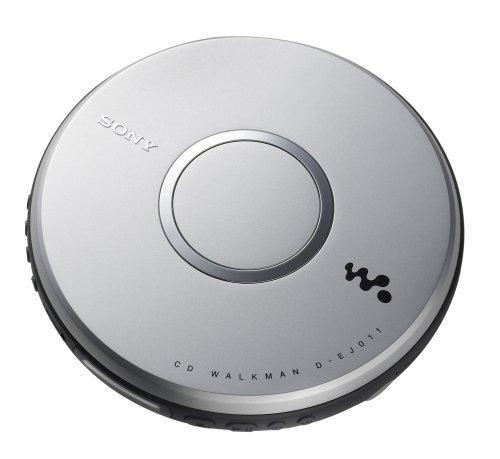 Portable CD Player HOTT Walkman CD Player LCD Display Anti-Skip Protection Shockproof Function Only Support 5 Formats CD CD-R CD-RW MP3 CD-DA WMA Audio Files Silver