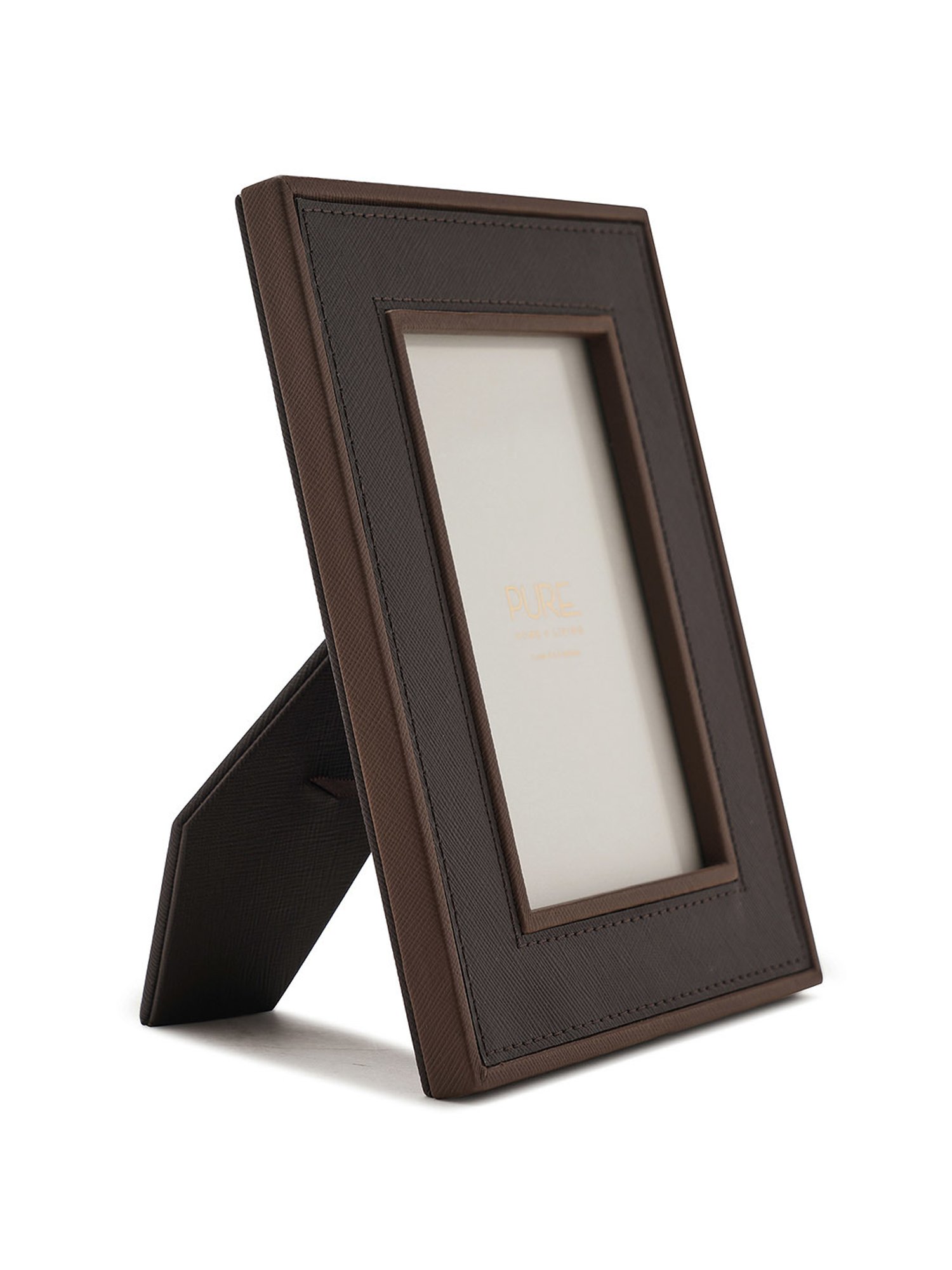 House This Kangto Brown & White Wood Photo Frame Gift Set