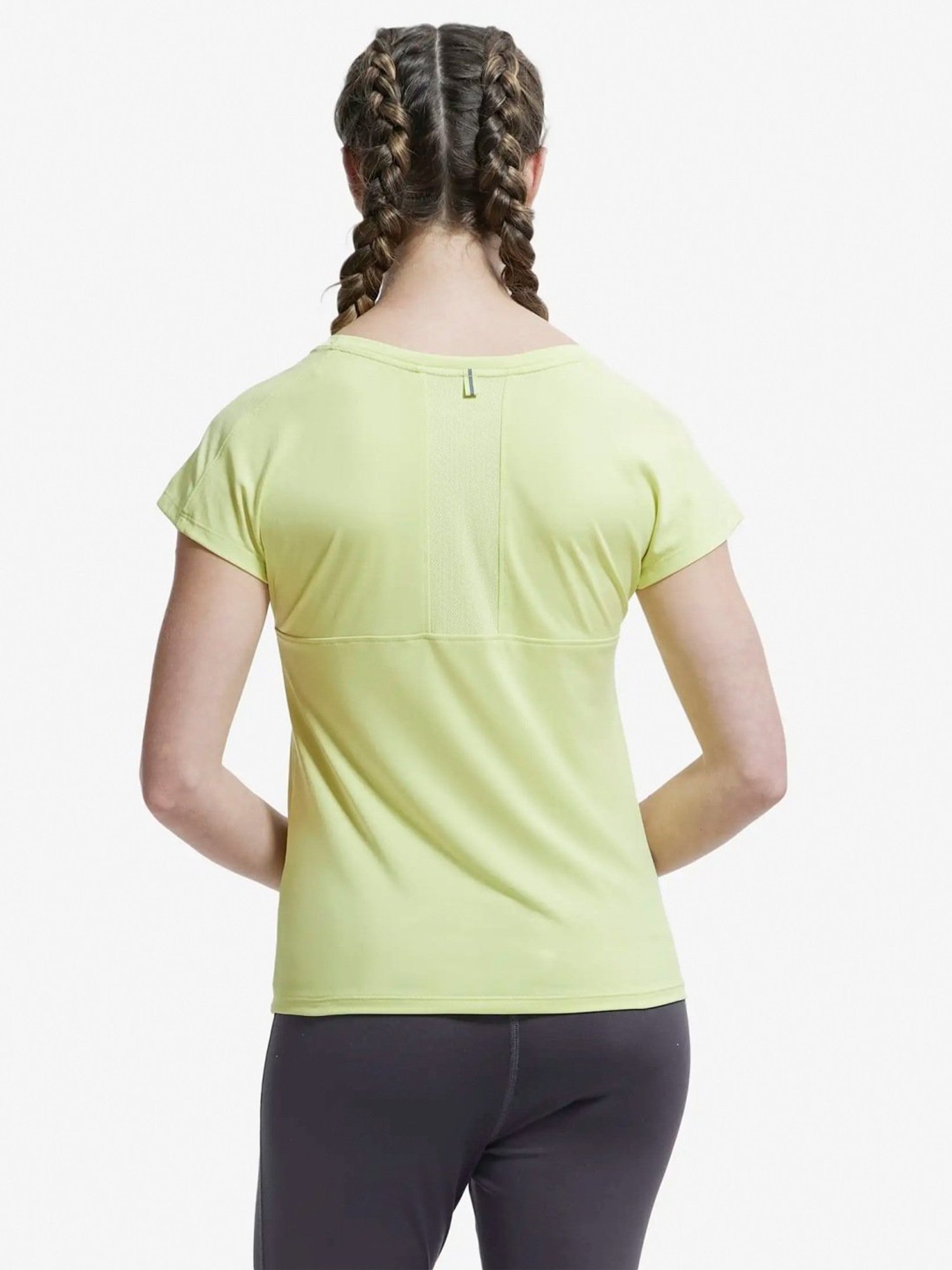 Jockey MW34 Women's Microfiber Breathable Mesh Relaxed Fit Printed Half Sleeve T-Shirt