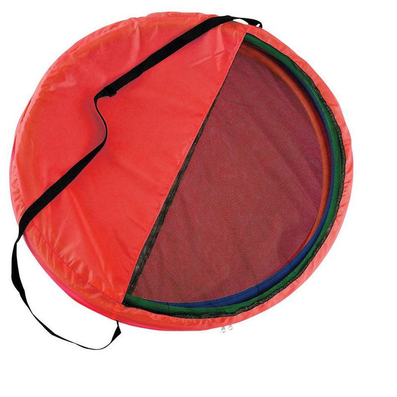 Sportime Hoop Tote-N-Store Bag, Red, 24 Inches