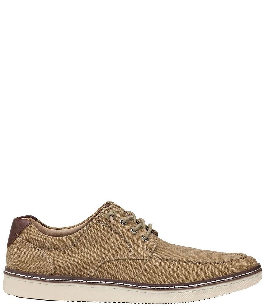 Johnston & Murphy Men's McGuffey Canvas Elastic Lace Slip-Ons