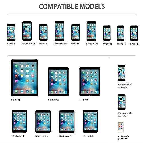 NTJ 39" Led Light-up USB Data Sync Charger Cable (STRIPED HOT PINK)