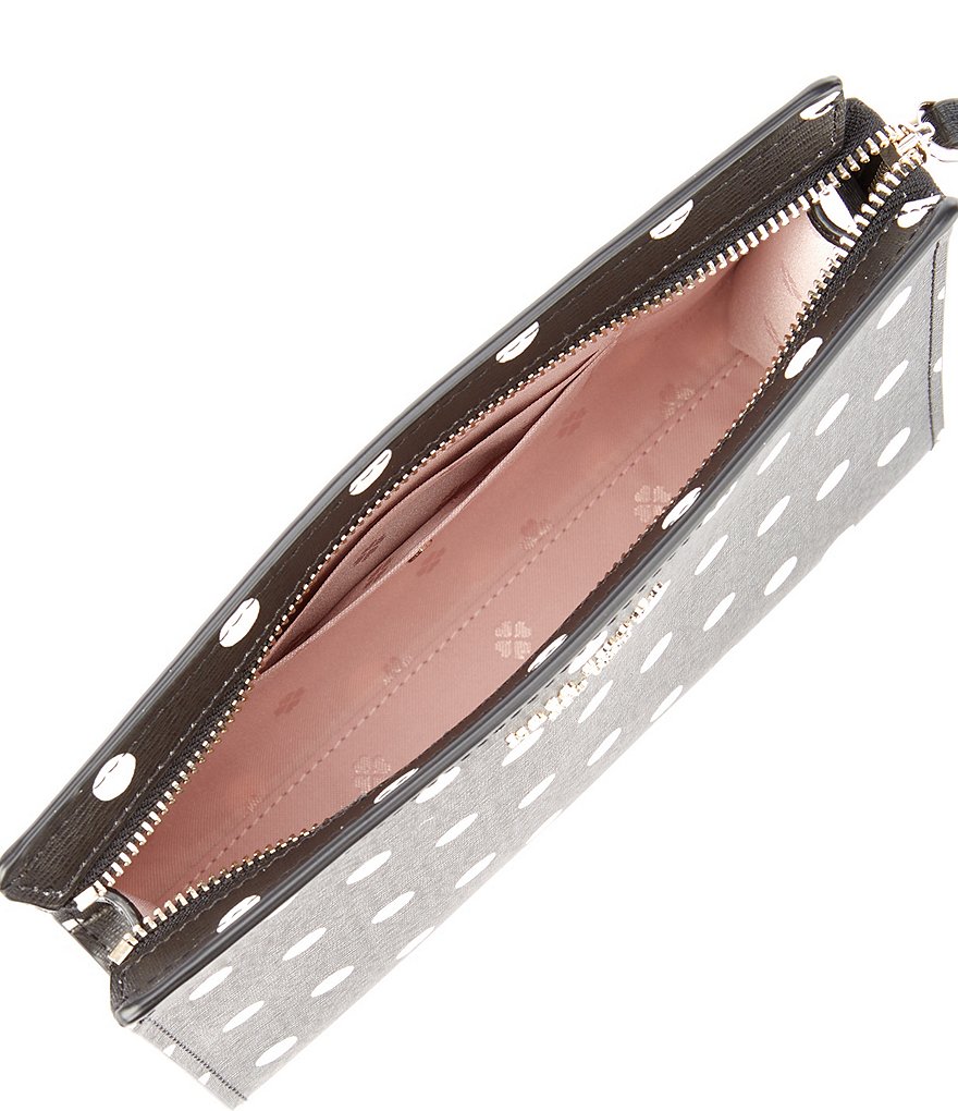 HOBO Link Leather Zip Wristlet