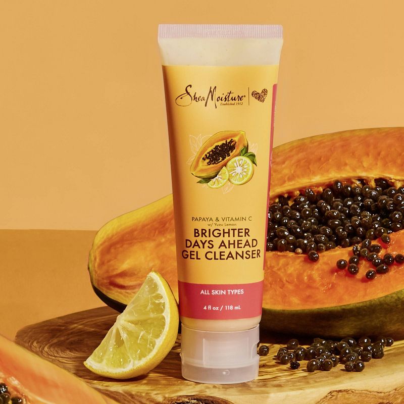 SheaMoisture Papaya and Vitamin C Gel Cleanser - 4 fl oz
