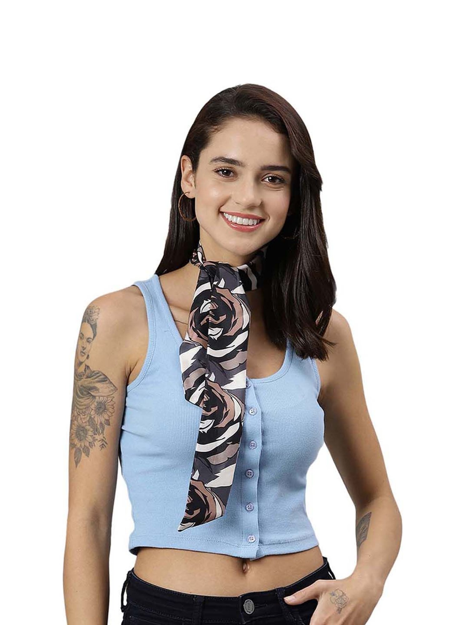 Tossido MultiColor Printed Stole