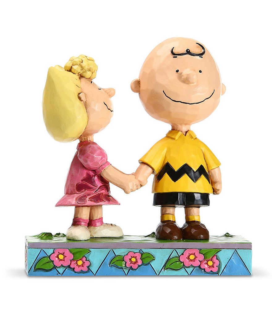 Peanuts by Jim Shore Charlie Brown and Sally I Love My Big Brother Figurine