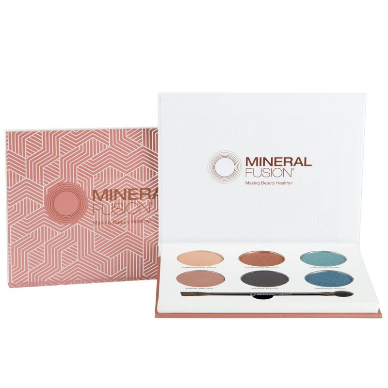 Mineral Fusion Velvet Eye Shadow Palette - 0.35oz