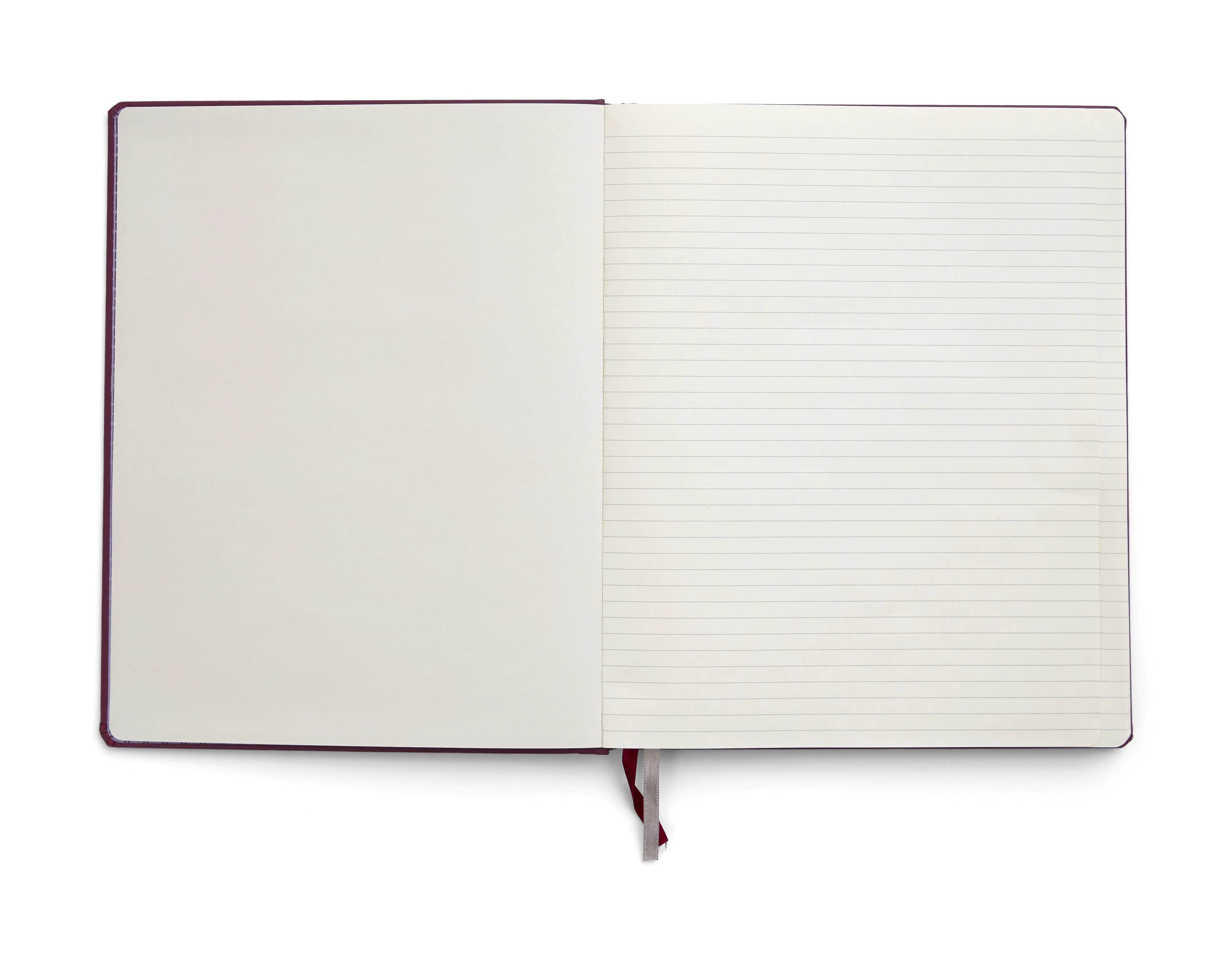 TRU RED Large Hard Cover Ruled Journal Purple TR55730