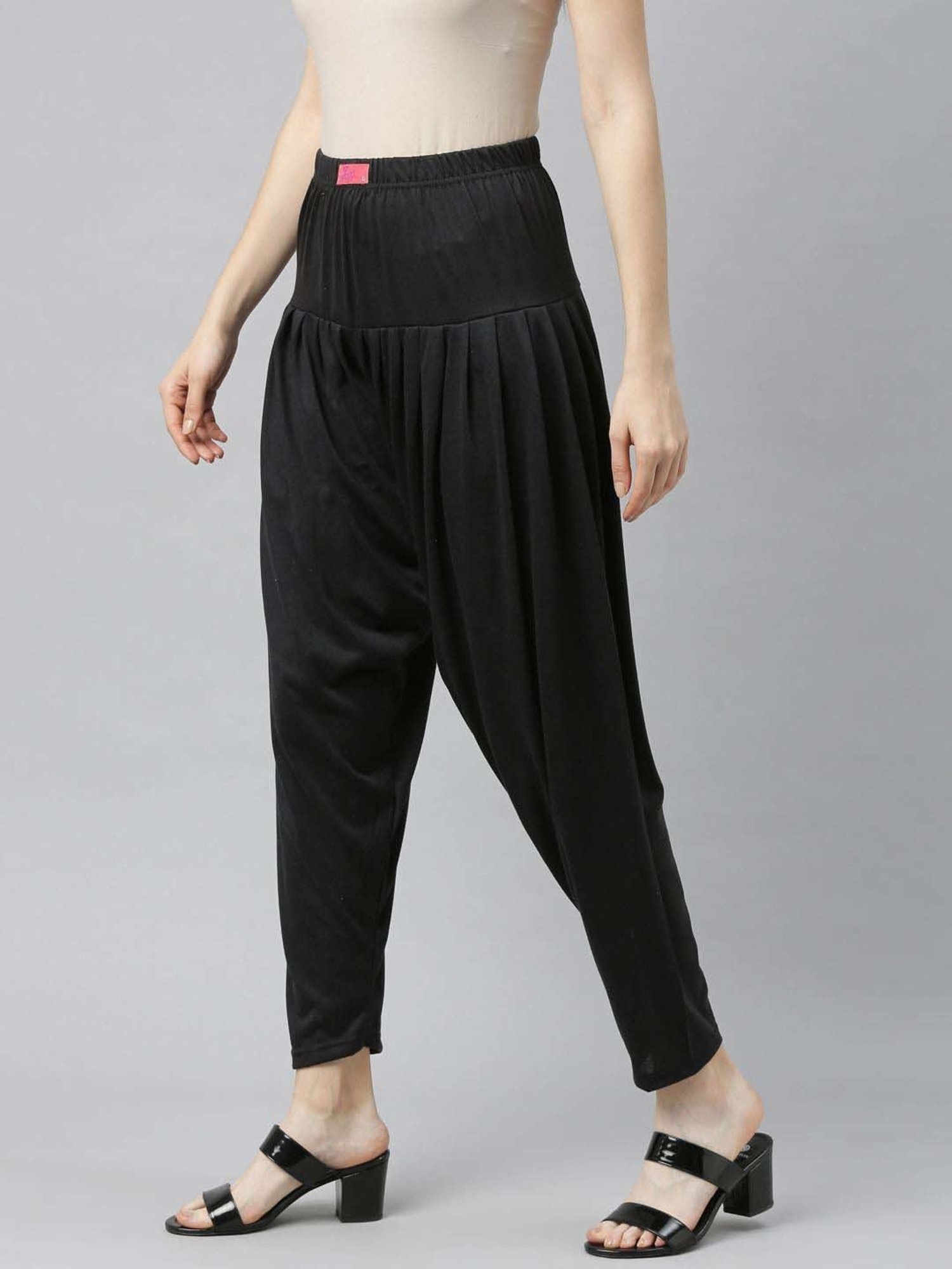 JCSS Black Patiala Pants