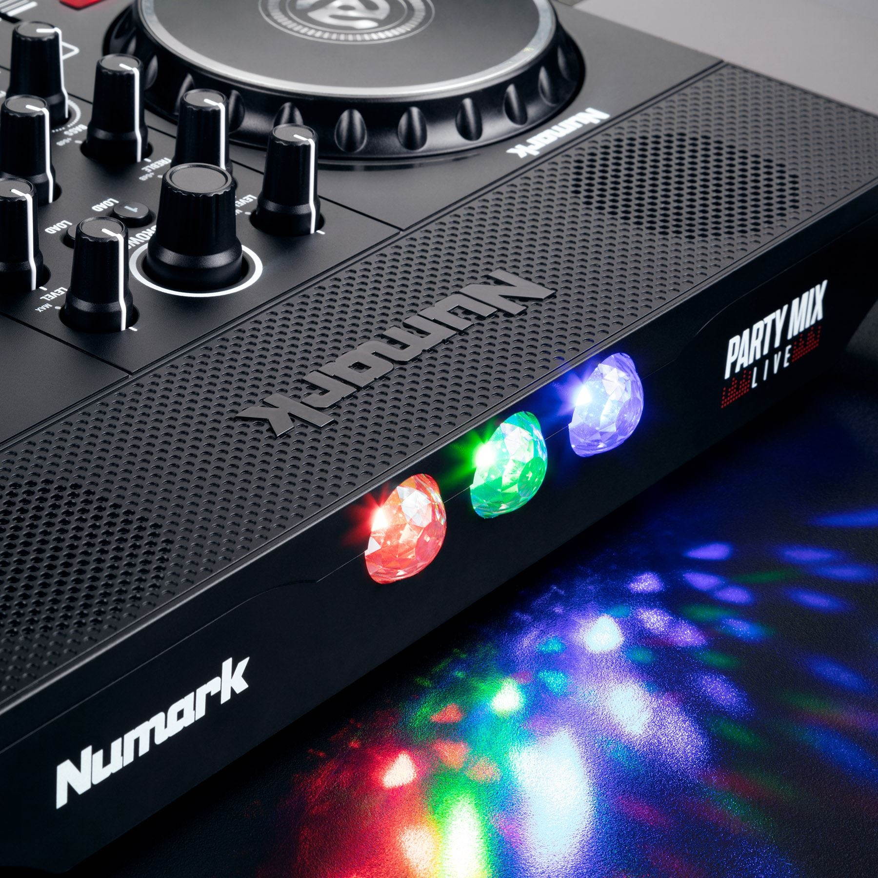 Numark Party Mix Live DJ Controller with Light Show and Built-in Speakers