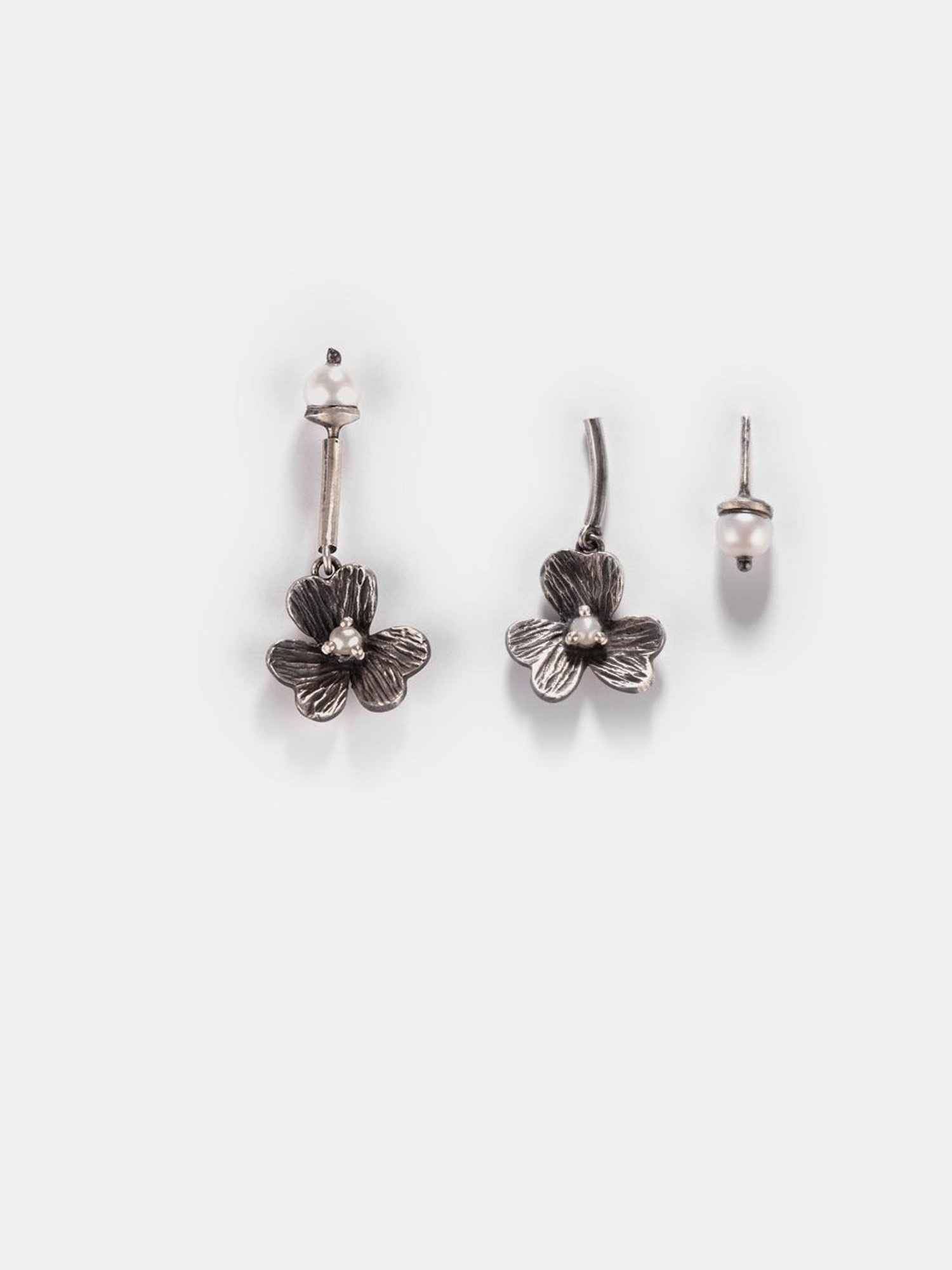 Shaya 92.5 Sterling Silver Joan C Freshwater Pearl Earrings for Women