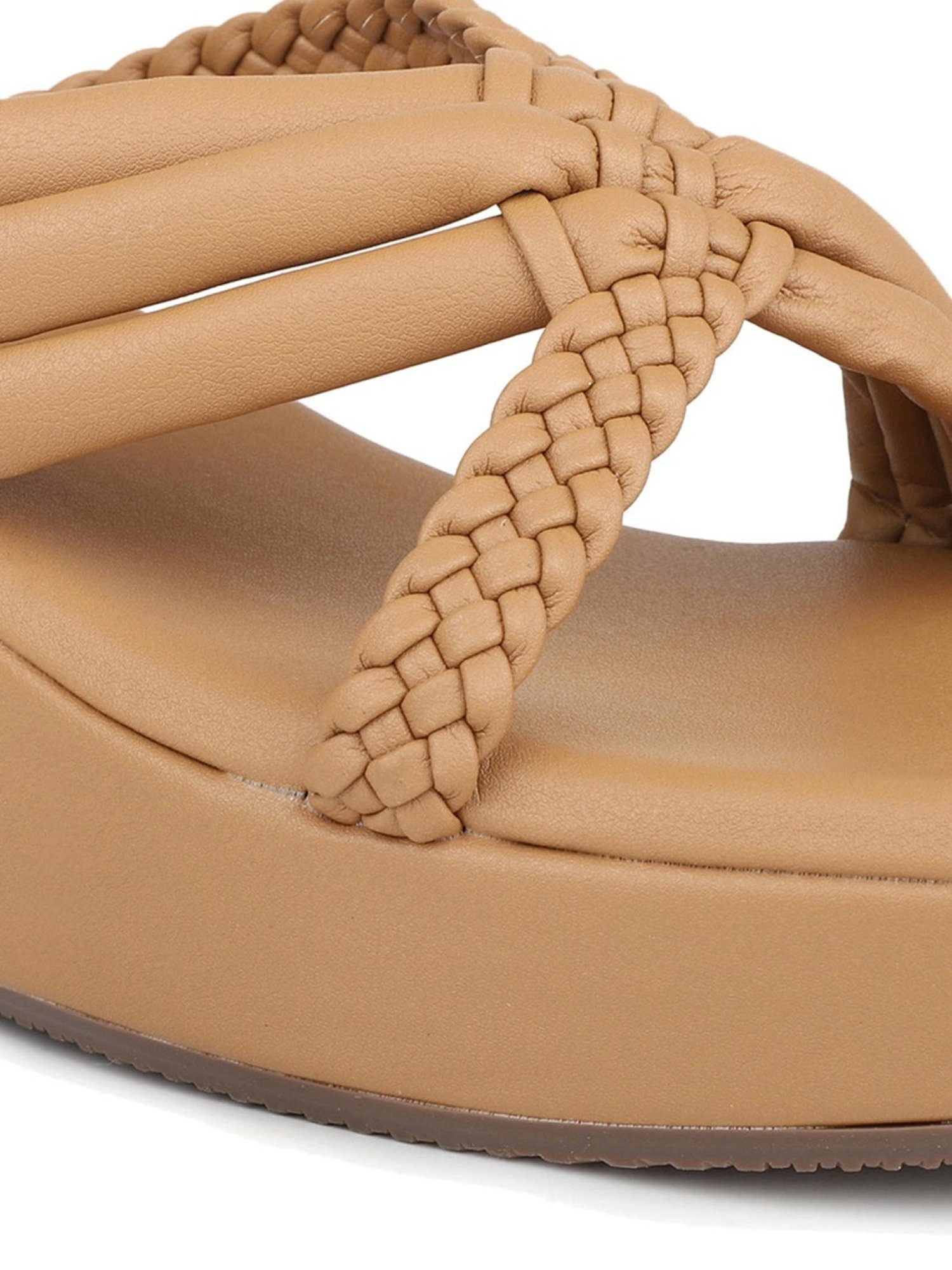 Inc.5 Women's Beige Casual Wedges