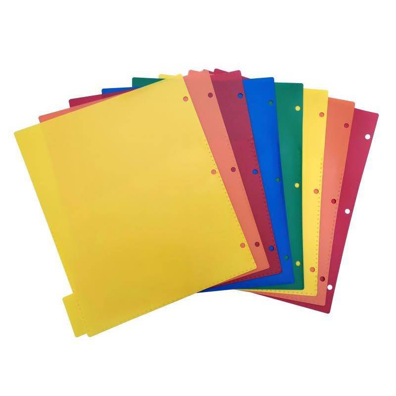 8ct Write-On Index Dividers with Pockets - up & up™