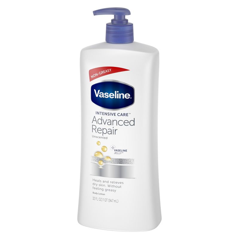 Vaseline Intensive Care Unscented Advanced Repair Lotion 
- 32oz