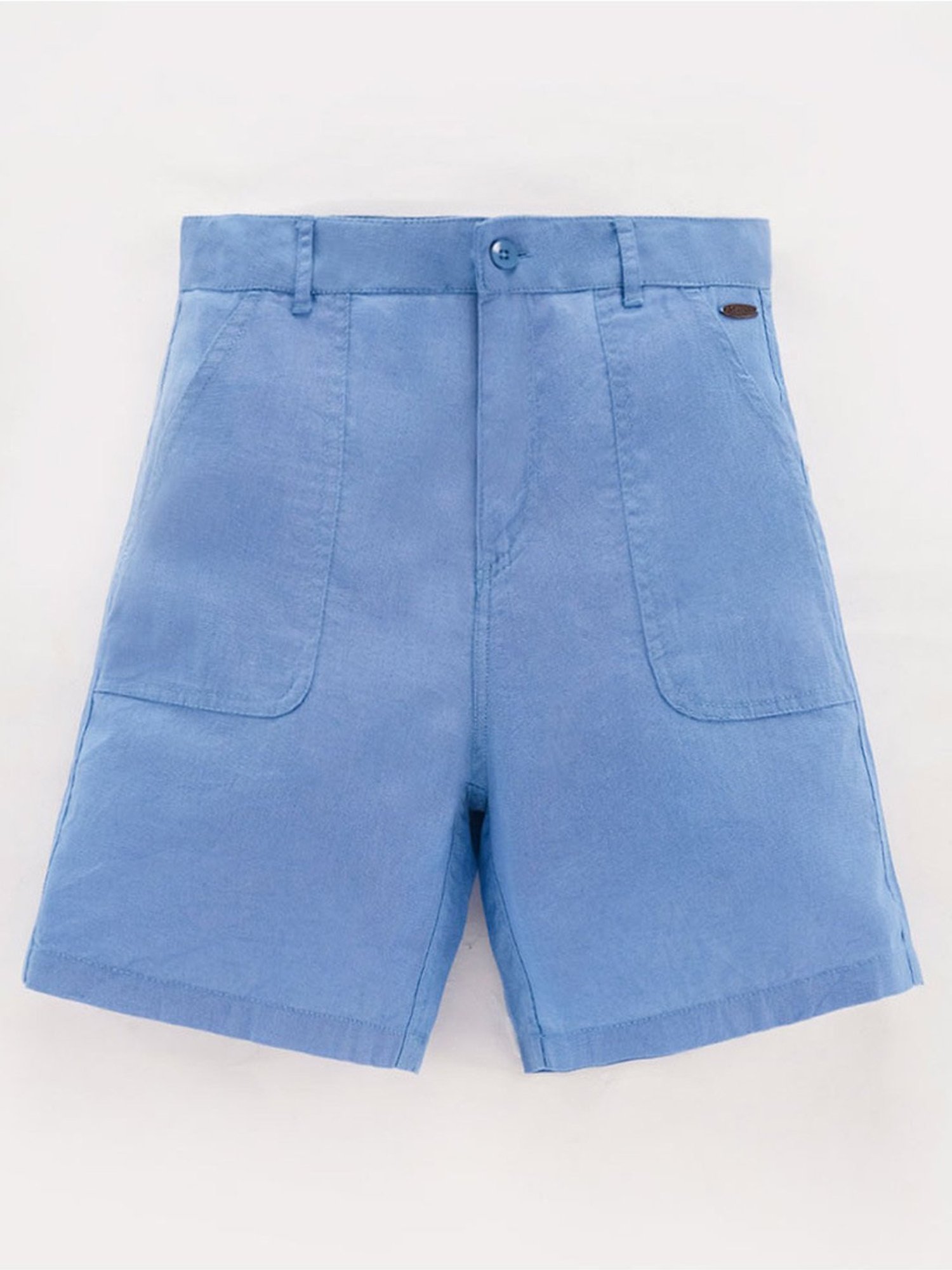 Edheads Kids Blue Cotton Regular Fit Shorts