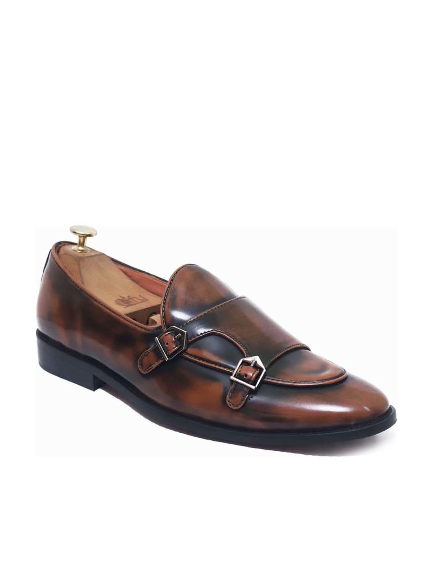 Griffin Men's Cocoa Monk Shoes